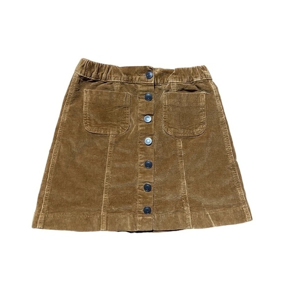 Brandy Melville Dresses & Skirts - BRANDY Melville Button Front Corduroy Mini Skirt OS